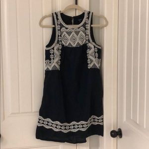 Madewell embroidered stitchtake dress size xs